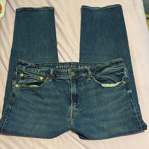 American Eagle Dark Blue Airflex Jeans